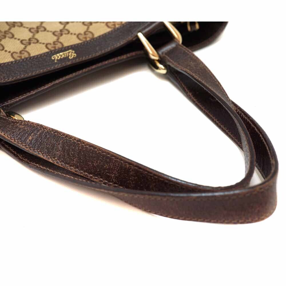 Gucci Bag Tote Canvas Handbag - Picture 9 of 11